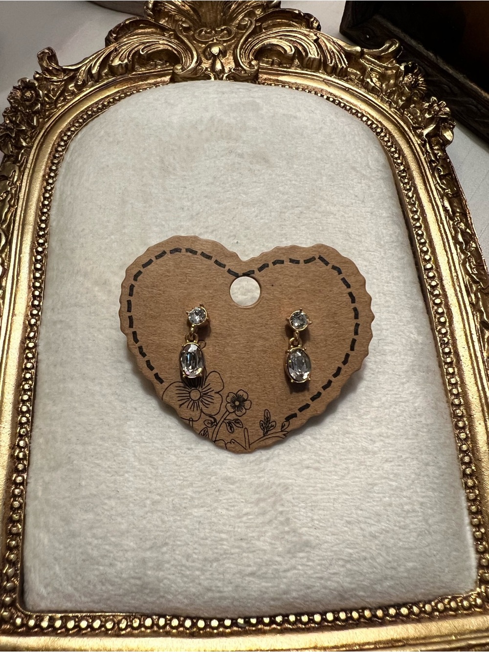 Brighton One Love Golden Petite Earrings